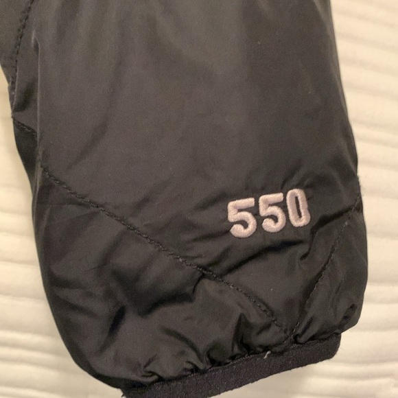 The North Face Puffer Jacket 2in1 Coat Reversible Vintage Black and Pink 550 - Picture 11 of 14